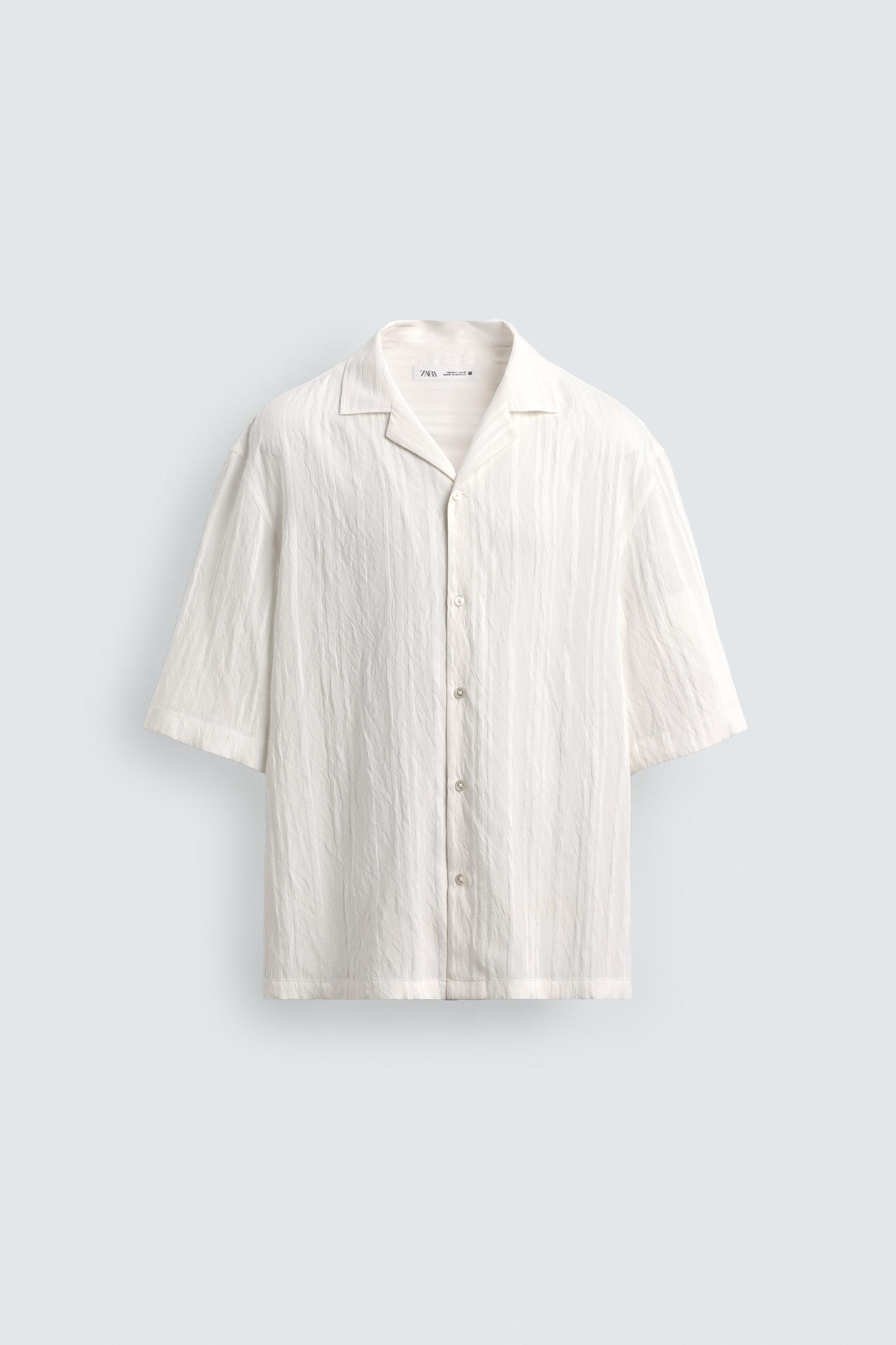 JACQUARD STRIPED SHIRT